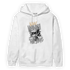 Craft Ivory 3s Hoodie Match Make Money No Love - NastyJamz
