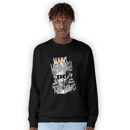 Craft Ivory 3s Sweatshirt Match Make Money No Love - NastyJamz