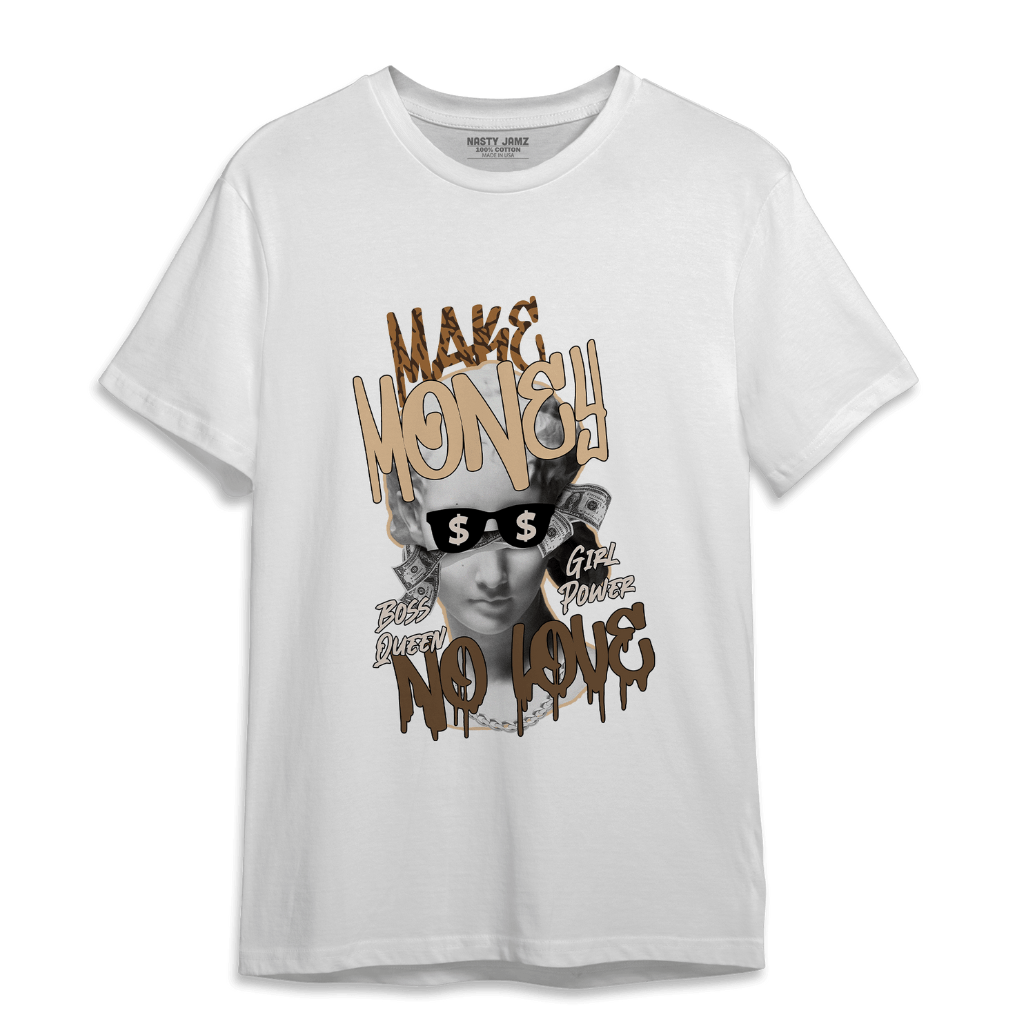 Palomino 3s T Shirt Match Make Money No Love - NastyJamz