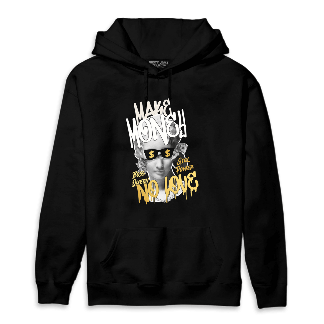 Sail 4s Hoodie Match Make Money No Love - NastyJamz