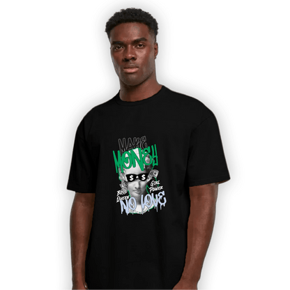 Lucky Green 5s T Shirt Match Make Money No Love - NastyJamz