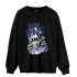 Midnight Navy 5s Sweatshirt Match Make Money No Love - NastyJamz