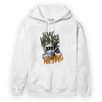 Olive 5s Hoodie Match Make Money No Love - NastyJamz