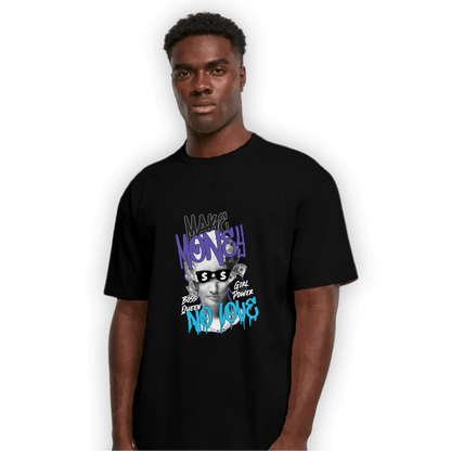 Aqua 6s T Shirt Match Make Money No Love - NastyJamz