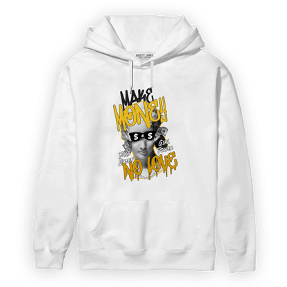 Yellow Ochre 6s Hoodie Match Make Money No Love - NastyJamz