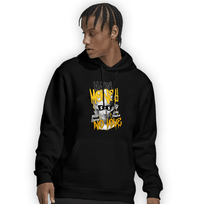 Yellow Ochre 6s Hoodie Match Make Money No Love - NastyJamz