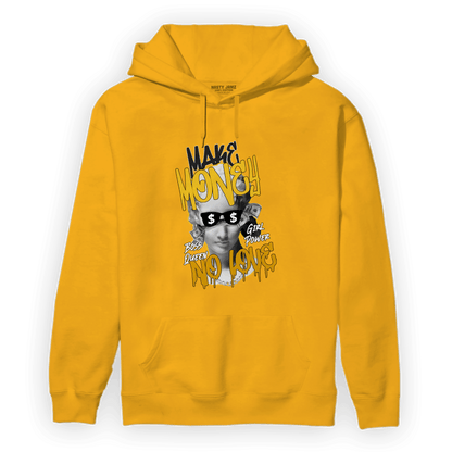 Yellow Ochre 6s Hoodie Match Make Money No Love - NastyJamz