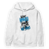 Powder Blue 9s Hoodie Match Make Money No Love - NastyJamz