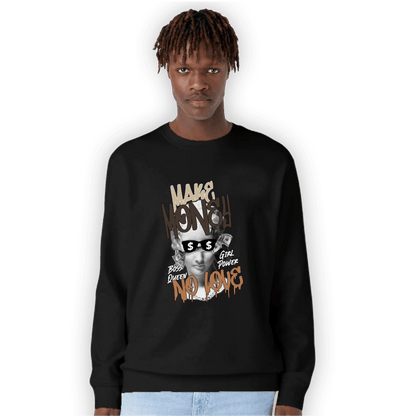Jumpman Jack Sweatshirt Match Make Money No Love - NastyJamz