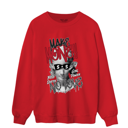 Spizike Low Bred Sweatshirt Match Make Money No Love - NastyJamz