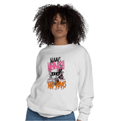 SB Dunk Blossom Sweatshirt Match Make Money No Love - NastyJamz