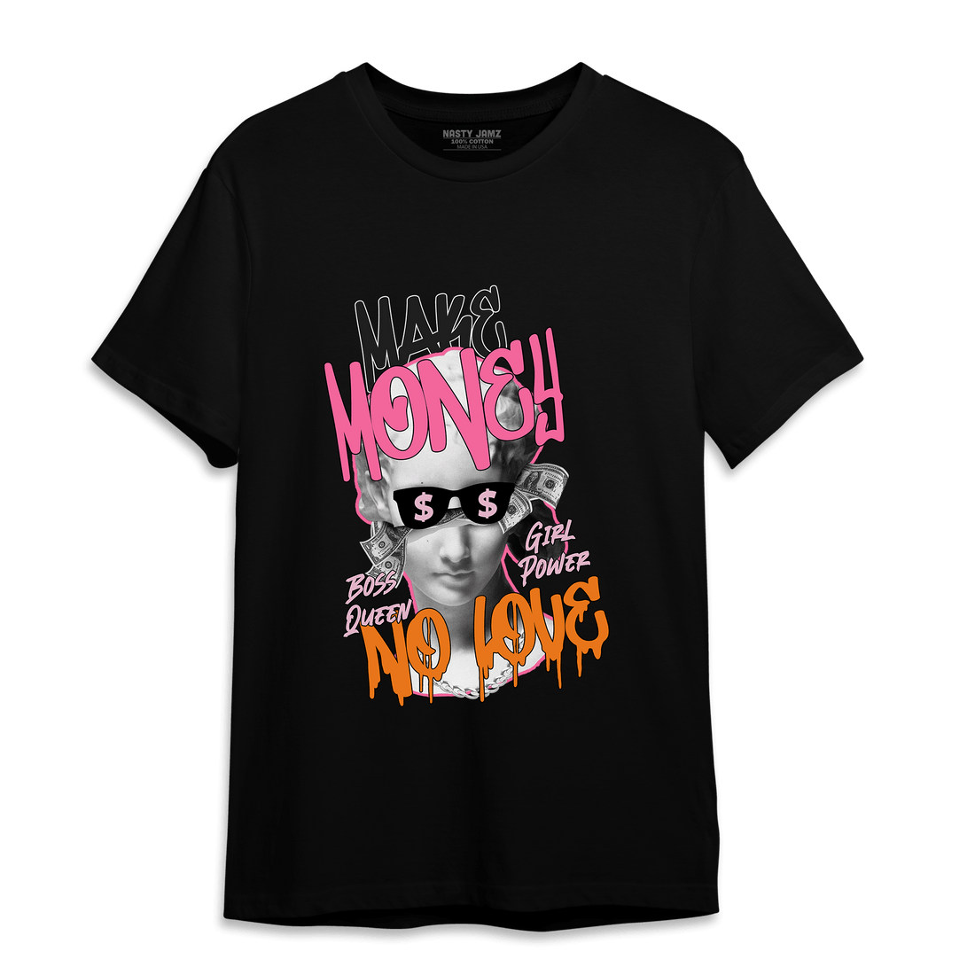 SB Dunk Blossom T Shirt Match Make Money No Love - NastyJamz