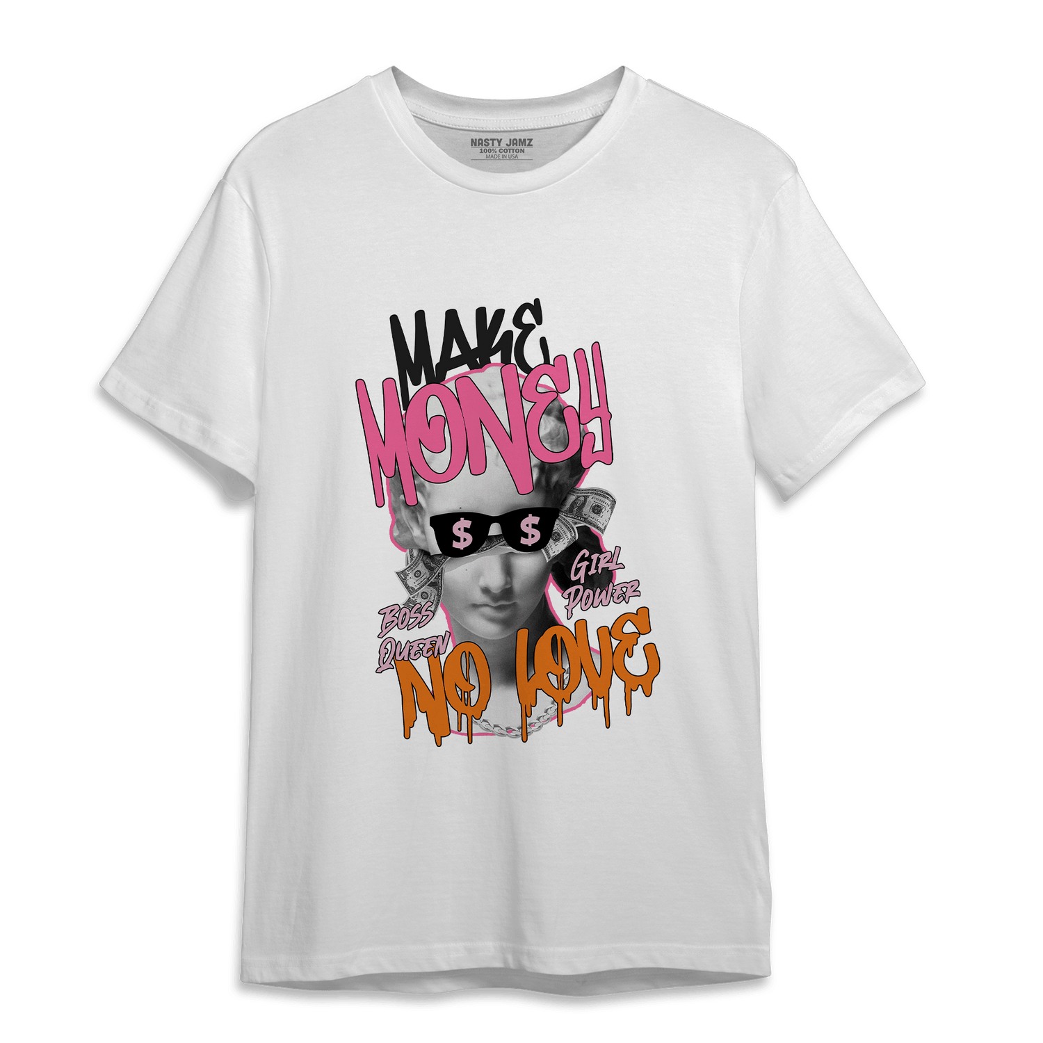 SB Dunk Blossom T Shirt Match Make Money No Love - NastyJamz