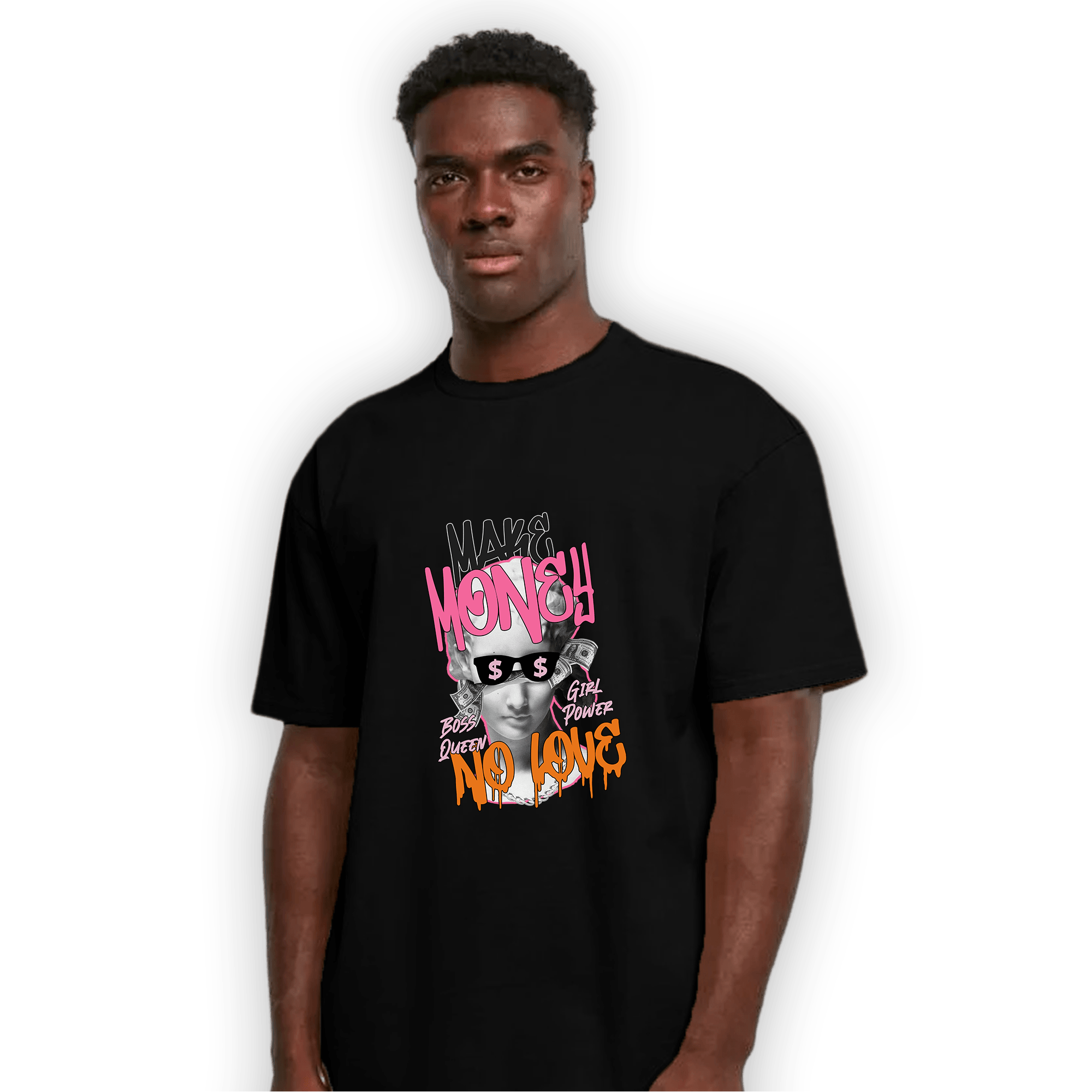 SB Dunk Blossom T Shirt Match Make Money No Love - NastyJamz