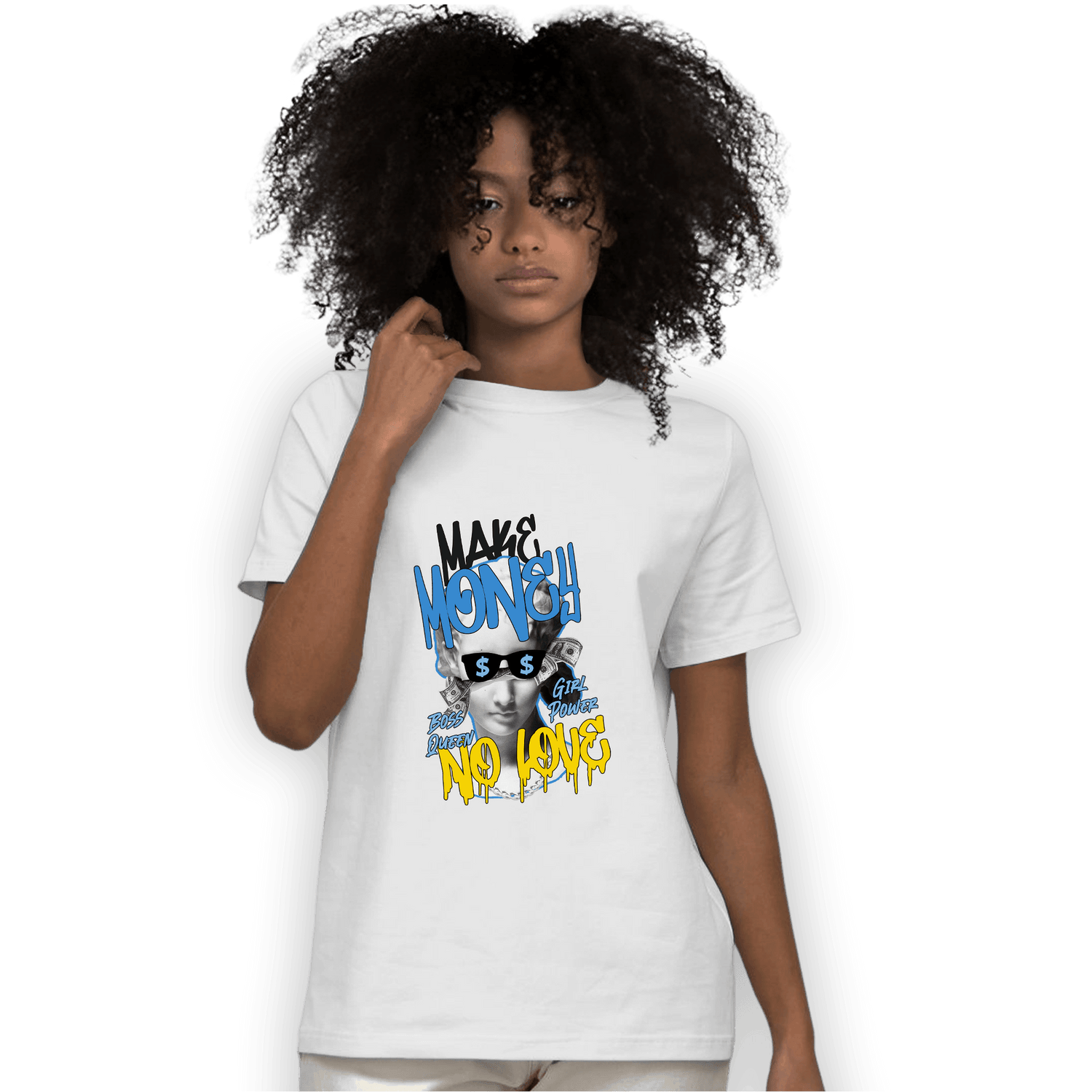 SB Dunk Bubbles T Shirt Match Make Money No Love - NastyJamz