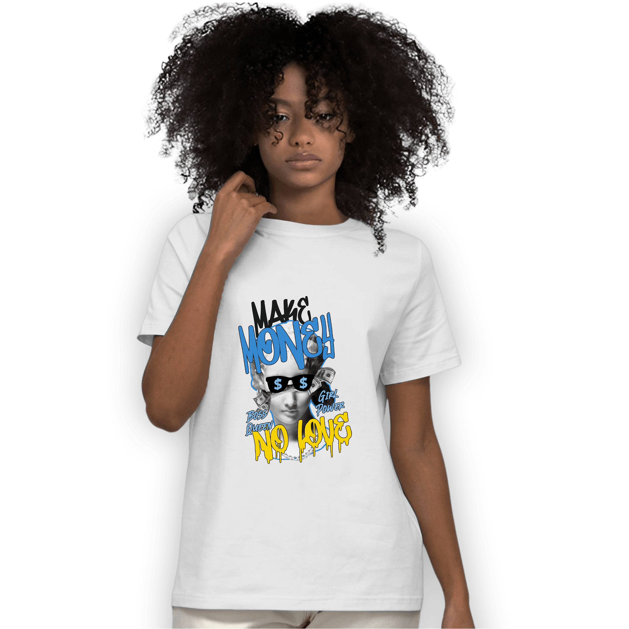 SB Dunk Bubbles T Shirt Match Make Money No Love - NastyJamz