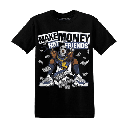 Low-Diffused-Blue-11s-T-Shirt-Match-Make-Money-Not-Friends