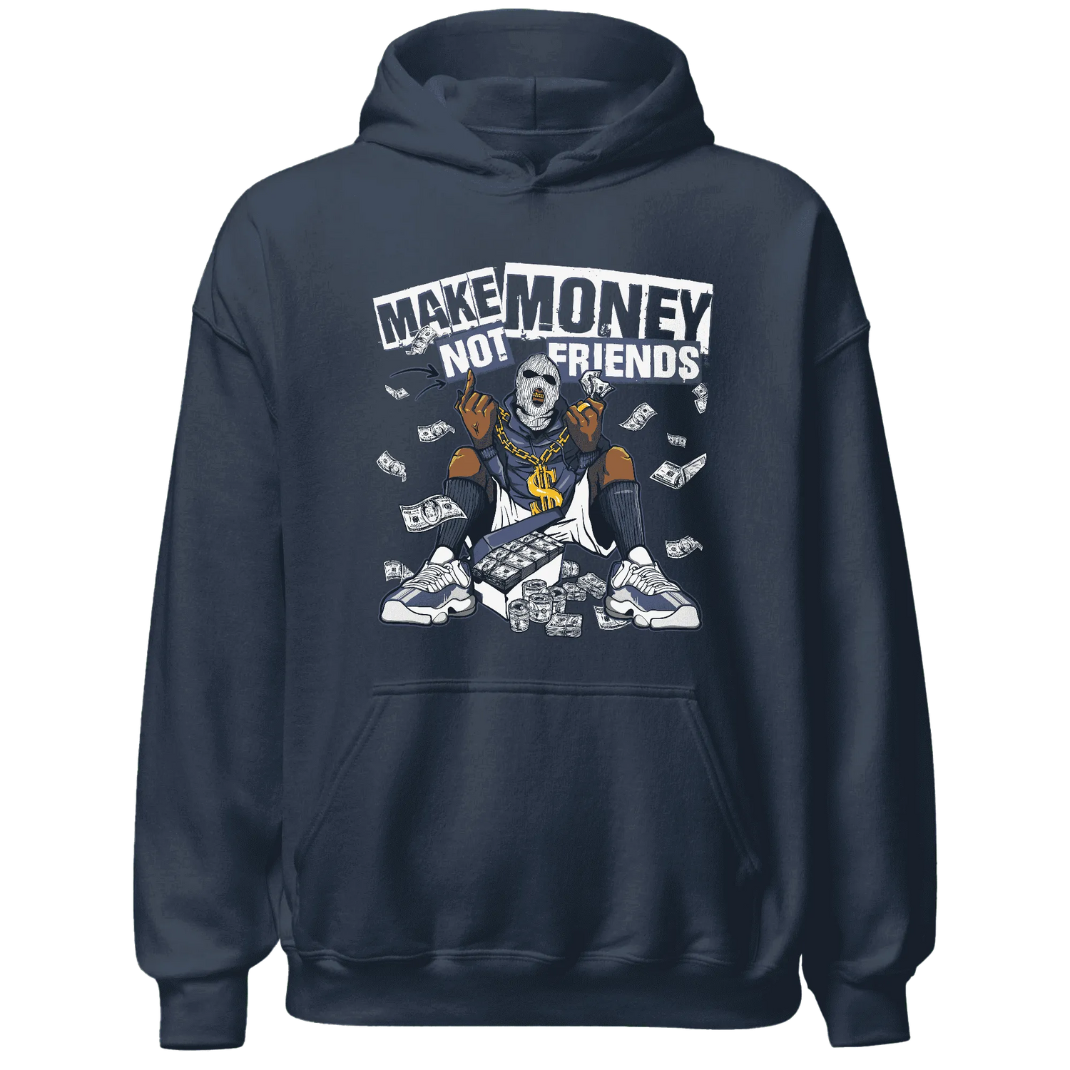 Low-Diffused-Blue-11s-Hoodie-Match-Make-Money-Not-Friends