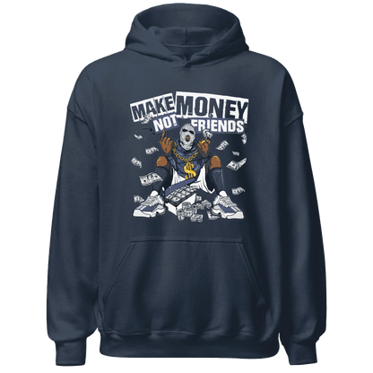 Low-Diffused-Blue-11s-Hoodie-Match-Make-Money-Not-Friends