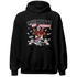 Retro Red Taxi 12s Hoodie Match Make Money Not Friends - NastyJamz
