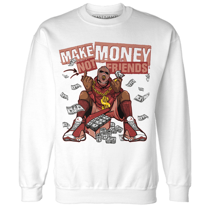 Dune Red 13s Sweatshirt Match Make Money Not Friends - NastyJamz