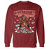 Dune Red 13s Sweatshirt Match Make Money Not Friends - NastyJamz