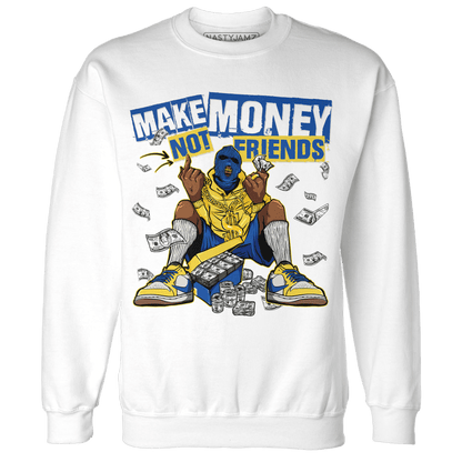 Low OG Canary TVSC 1s Sweatshirt Match Make Money Not Friends - NastyJamz