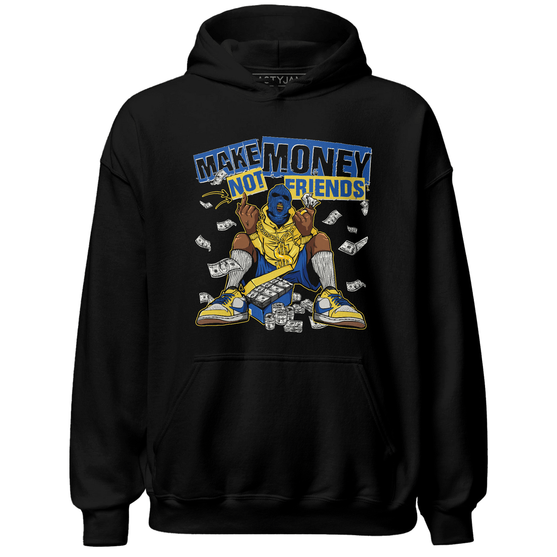 Low OG Canary TVSC 1s Hoodie Match Make Money Not Friends - NastyJamz