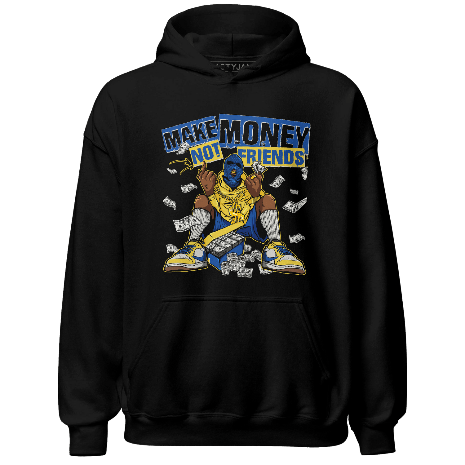 Low OG Canary TVSC 1s Hoodie Match Make Money Not Friends - NastyJamz