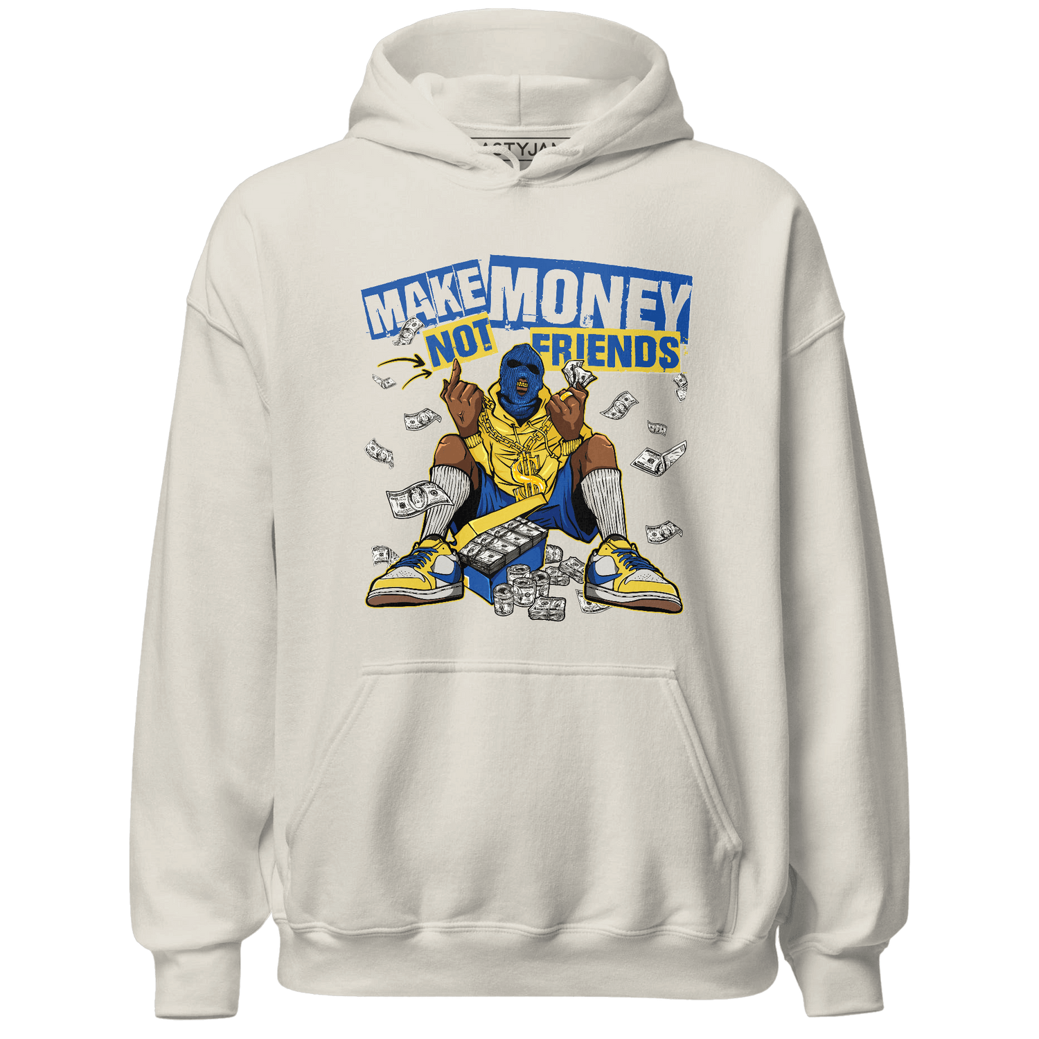 Low OG Canary TVSC 1s Hoodie Match Make Money Not Friends - NastyJamz