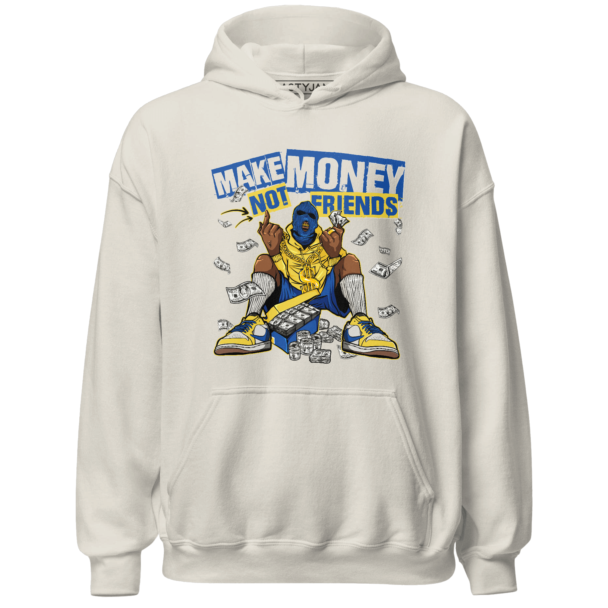 Low OG Canary TVSC 1s Hoodie Match Make Money Not Friends - NastyJamz