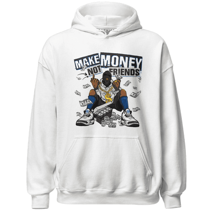 Quaiii 54s Hoodie Match Make Money Not Friends - NastyJamz