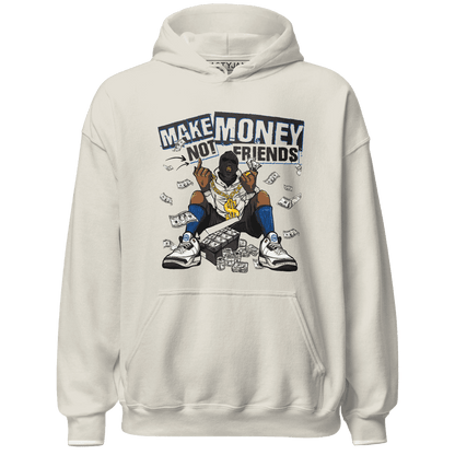 Quaiii 54s Hoodie Match Make Money Not Friends - NastyJamz