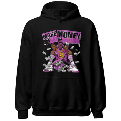 GS Hyper Violet 4s Hoodie Match Make Money Not Friends - NastyJamz