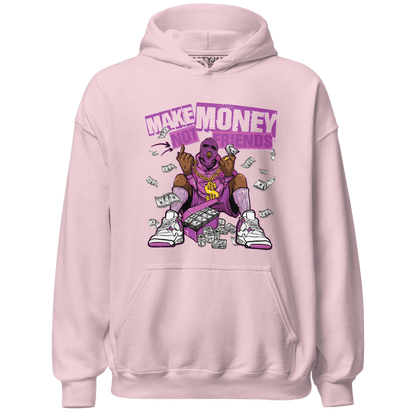 GS Hyper Violet 4s Hoodie Match Make Money Not Friends - NastyJamz