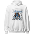 Industrial Blue 4s Hoodie Match Make Money Not Friends - NastyJamz