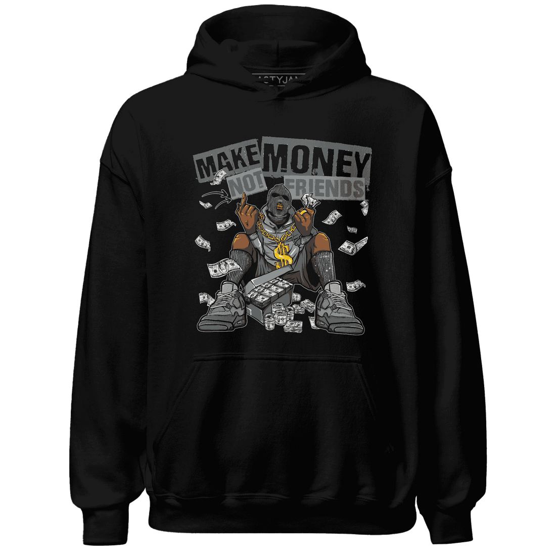 Paris Olympicsss 4s Hoodie Match Make Money Not Friends - NastyJamz