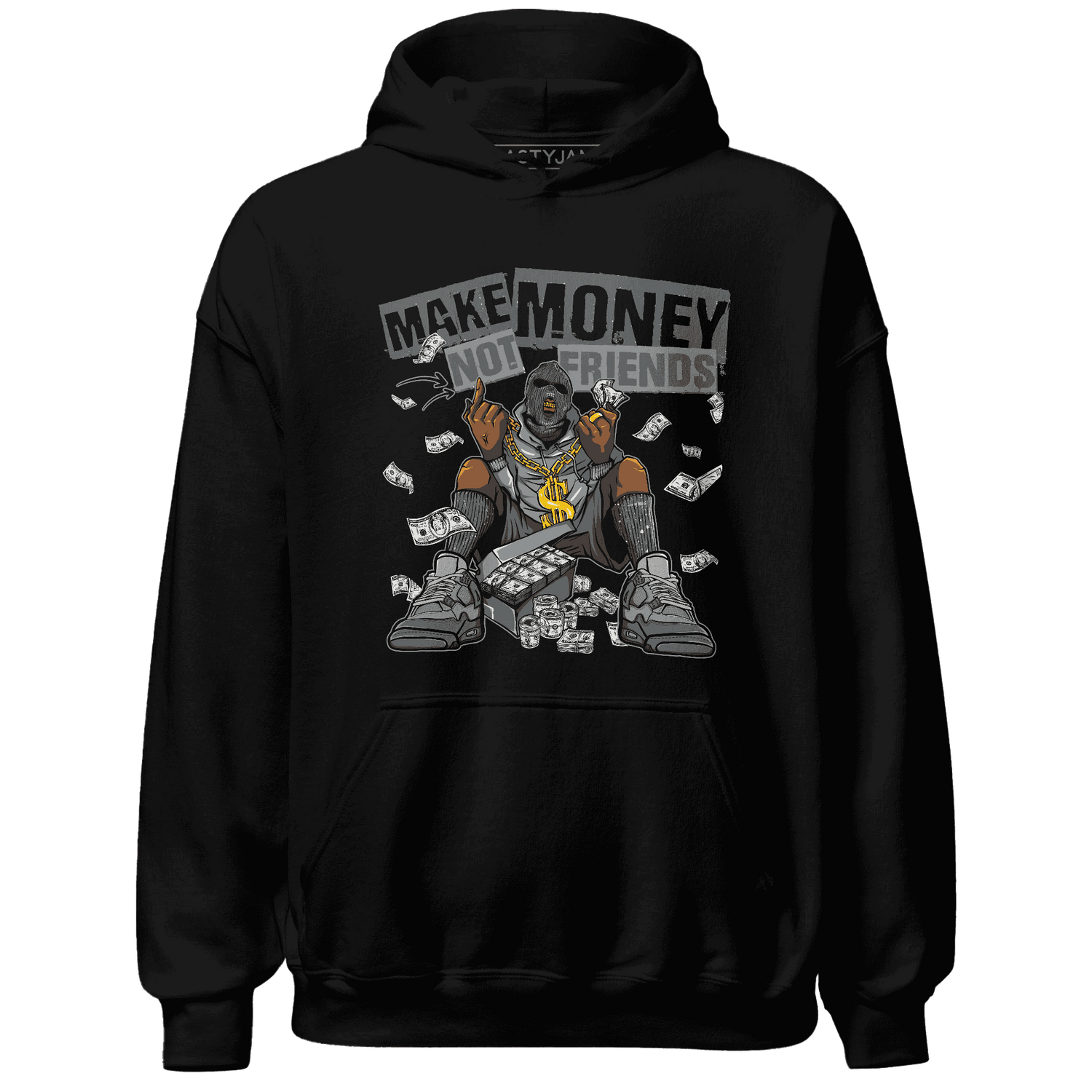 Paris Olympicsss 4s Hoodie Match Make Money Not Friends - NastyJamz