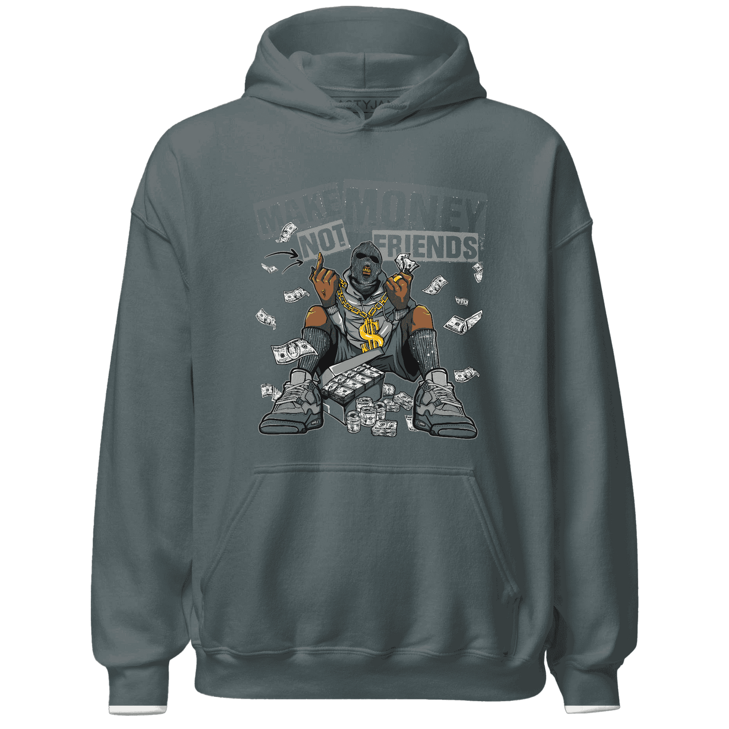 Paris Olympicsss 4s Hoodie Match Make Money Not Friends - NastyJamz