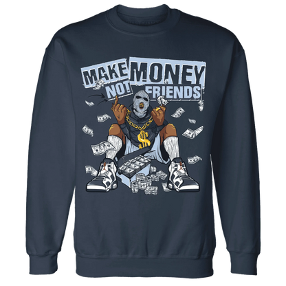 White-Navy-6s-Sweatshirt-Match-Make-Money-Not-Friends