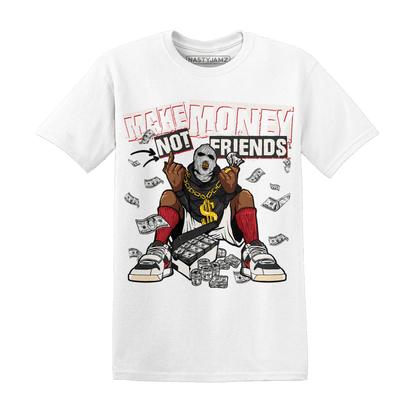 Jumman Jack University Red T Shirt Match Make Money Not Friends - NastyJamz