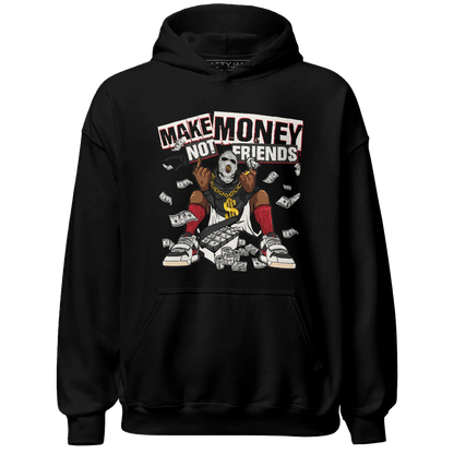 Jumman Jack University Red Hoodie Match Make Money Not Friends - NastyJamz