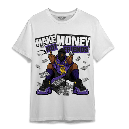 Field Purple 12s T Shirt Match Make Money Not Friends - NastyJamz