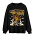 Wheat 13s Sweatshirt Match Make Money Not Friends - NastyJamz
