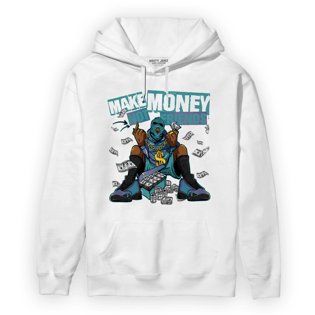 Low Love Letter 14s Hoodie Match Make Money Not Friends - NastyJamz