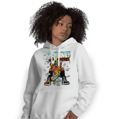 Mid GS Six Championships 1s Hoodie Match Make Money Not Friends - NastyJamz