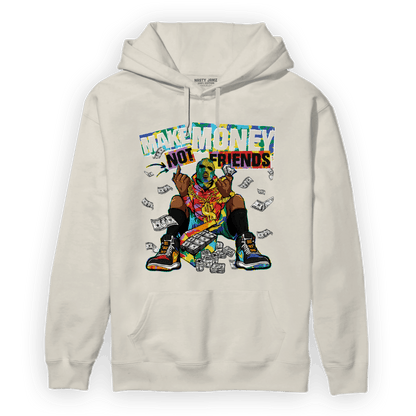 Mid GS Six Championships 1s Hoodie Match Make Money Not Friends - NastyJamz