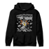 Retro High OG Black White 1s Hoodie Match Make Money Not Friends - NastyJamz