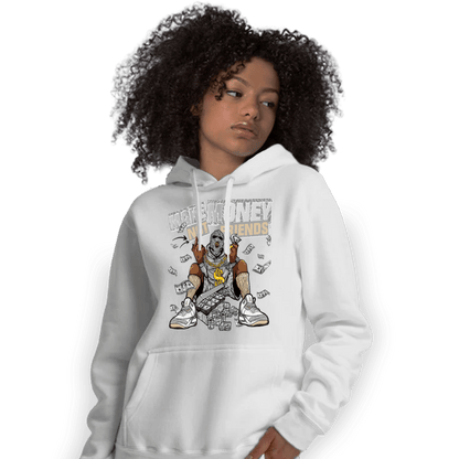 Craft Ivory 3s Hoodie Match Make Money Not Friends - NastyJamz
