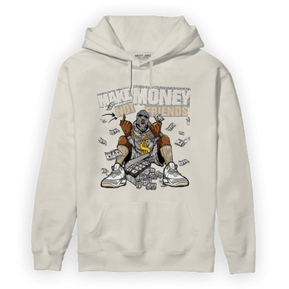 Craft Ivory 3s Hoodie Match Make Money Not Friends - NastyJamz